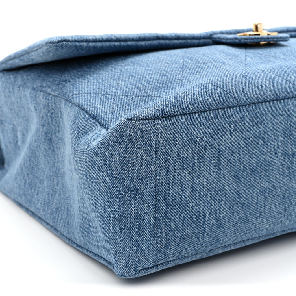 Denim Souplissimo Maxi Flap Blue