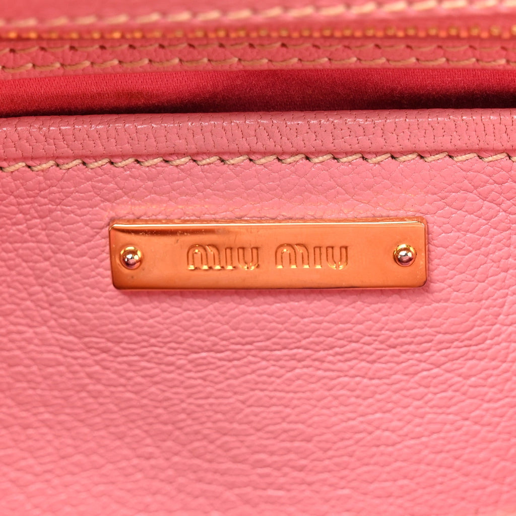Goatskin Madras Bauletto Peonia