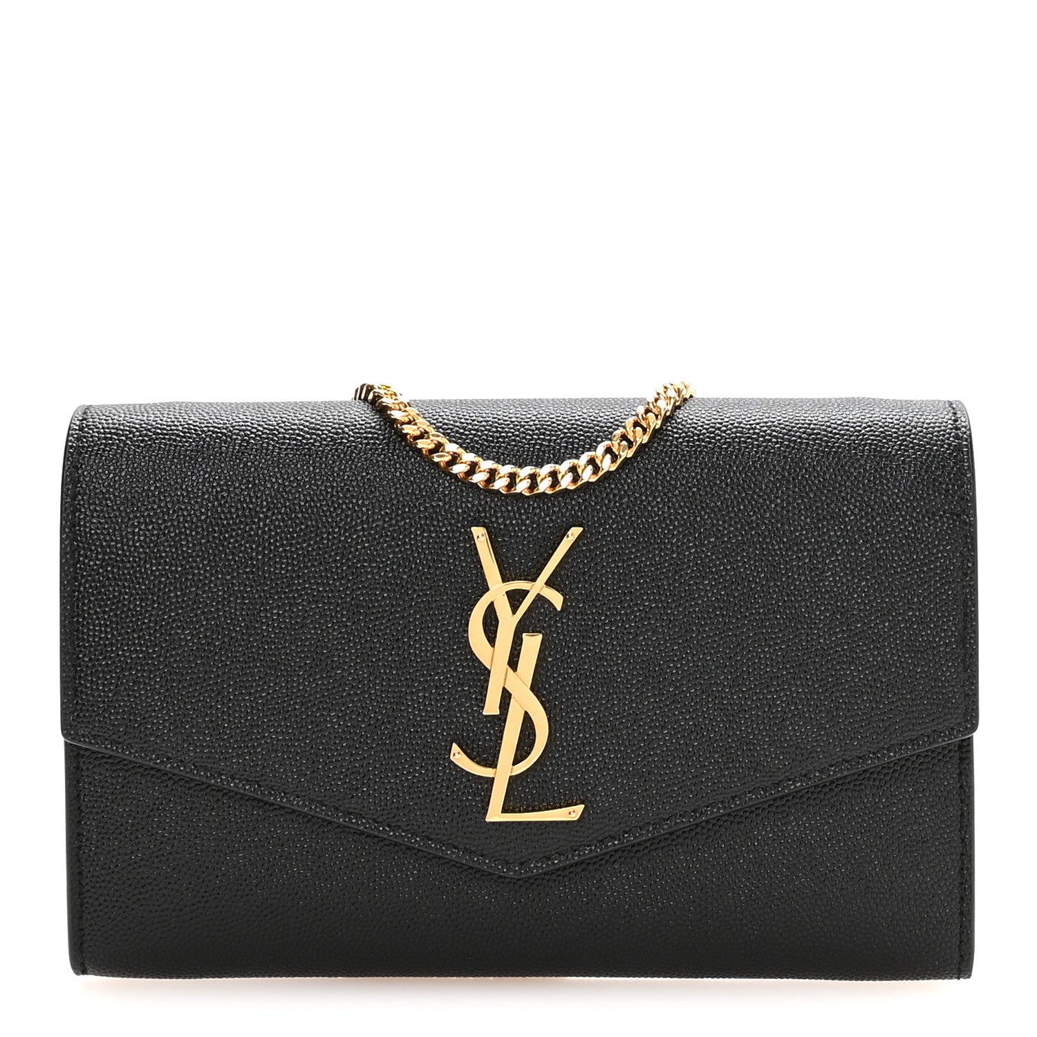 Grain De Poudre Uptown Chain Wallet Black