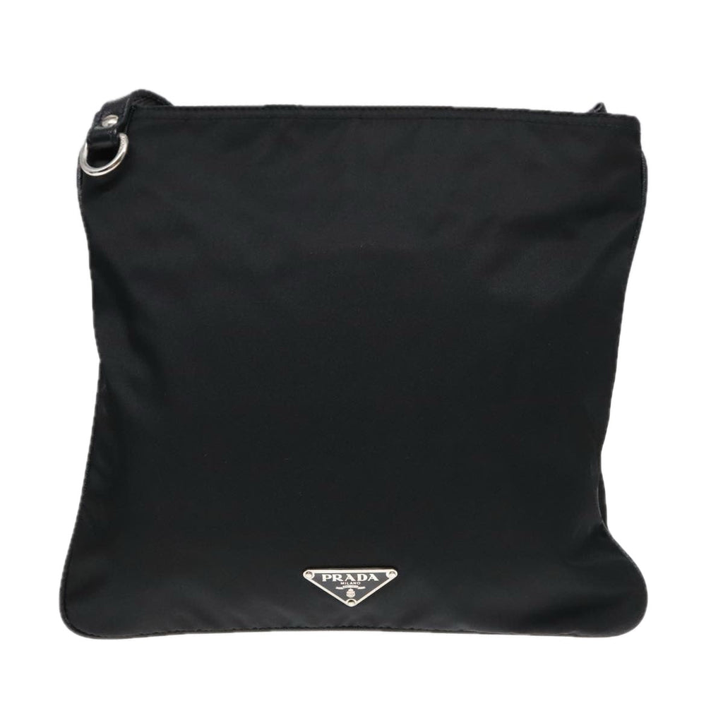 Prada Re-Edition Black Canvas Shoulder Bag (Authentic  )
