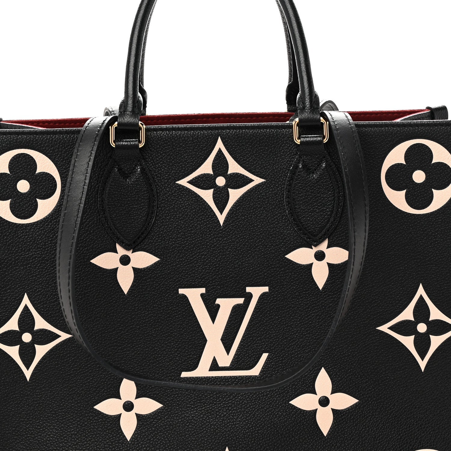 Empreinte Monogram Giant Onthego MM Black Beige