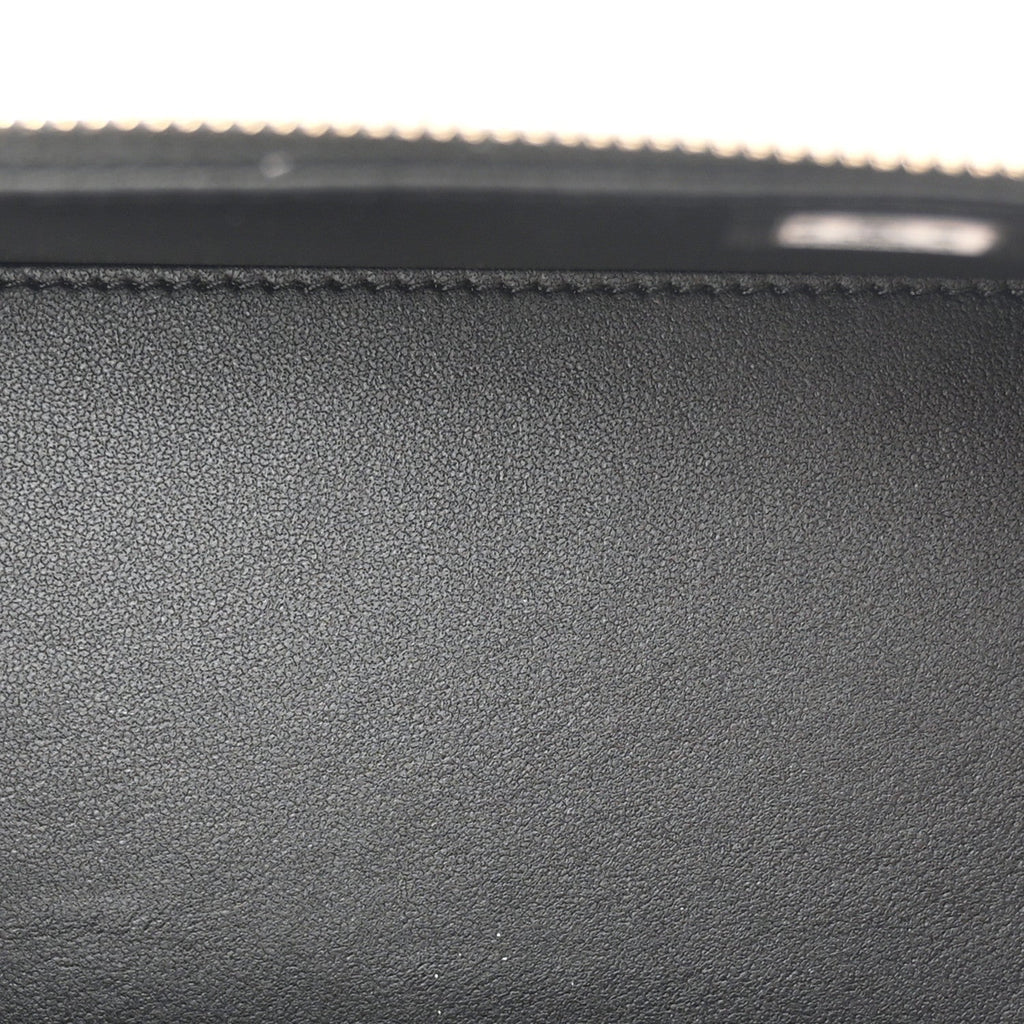 Caviar Quilted Sweetheart Vanity Case Black