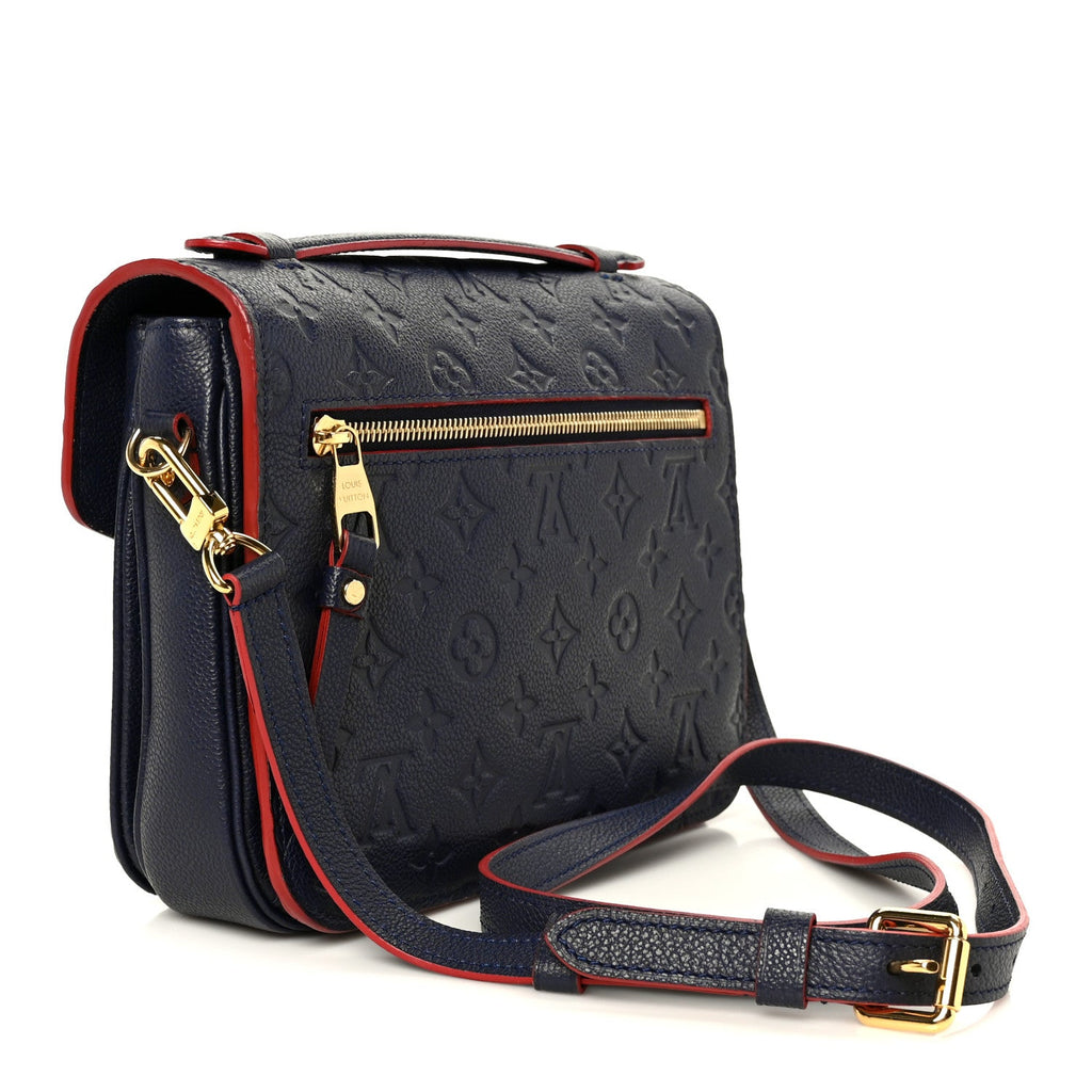 Empreinte Pochette Metis Marine Rouge