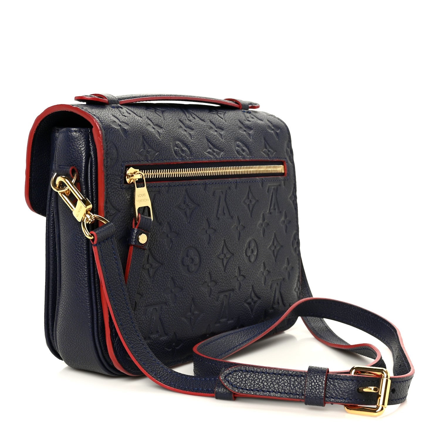 Empreinte Pochette Metis Marine Rouge