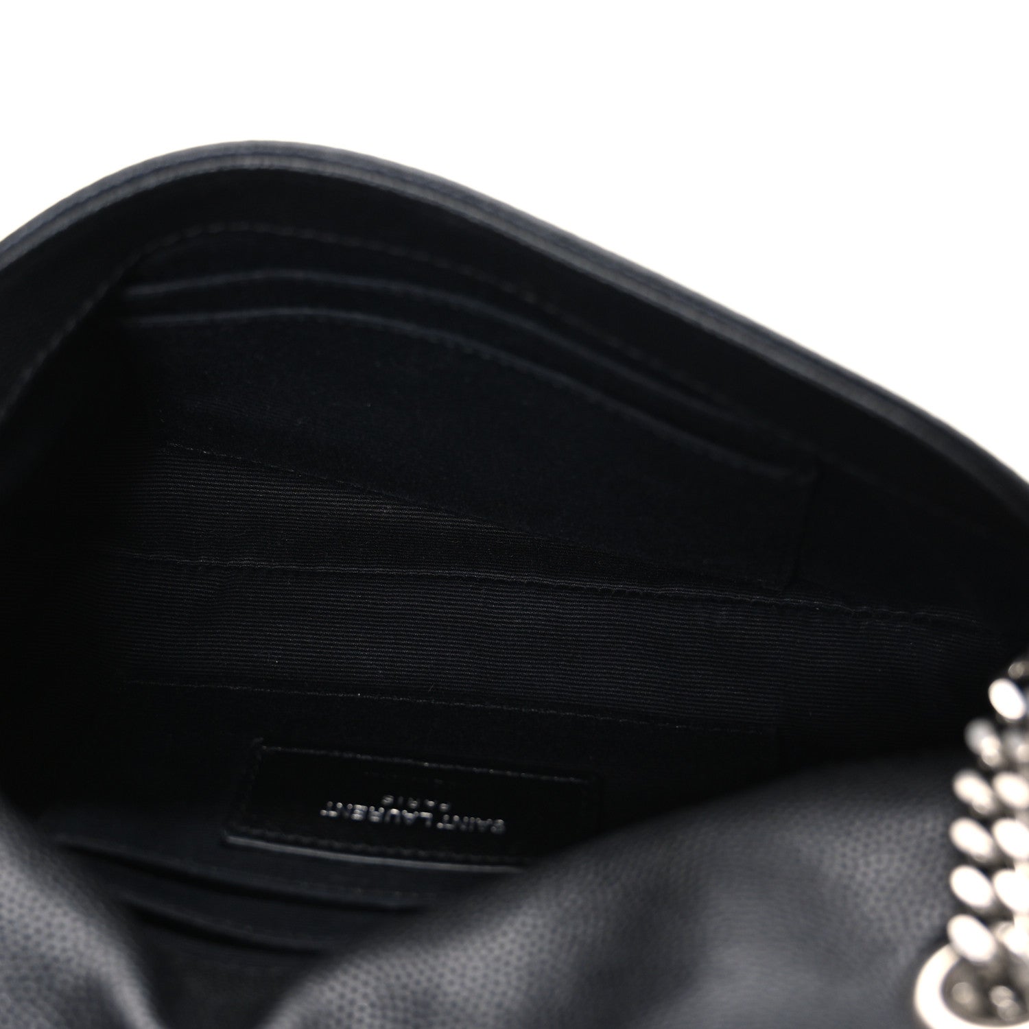 Grain De Poudre Monogram Toy West Hollywood Fold-Over Bag Black