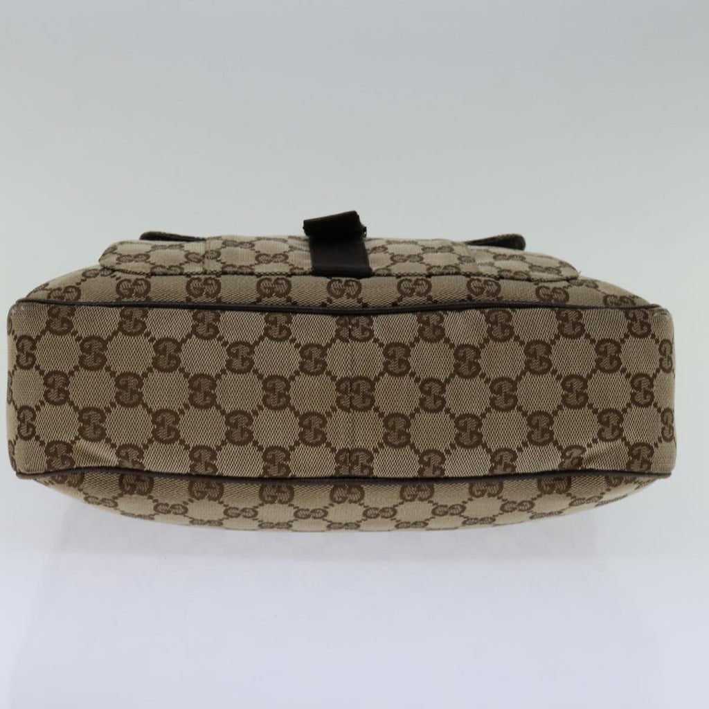Gucci Gg Canvas Brown Canvas Shoulder Bag (Authentic  )
