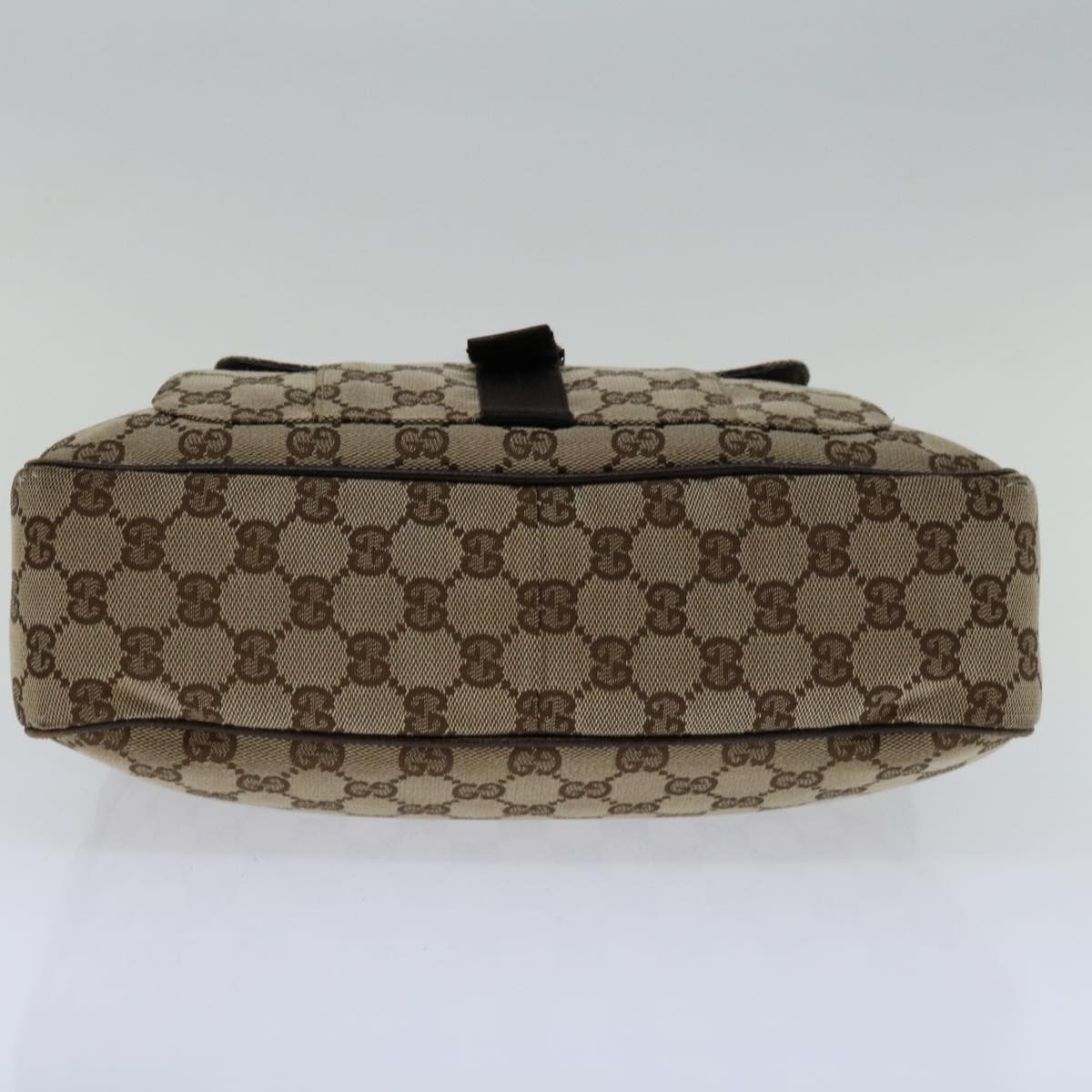Gucci Gg Canvas Brown Canvas Shoulder Bag (Authentic  )