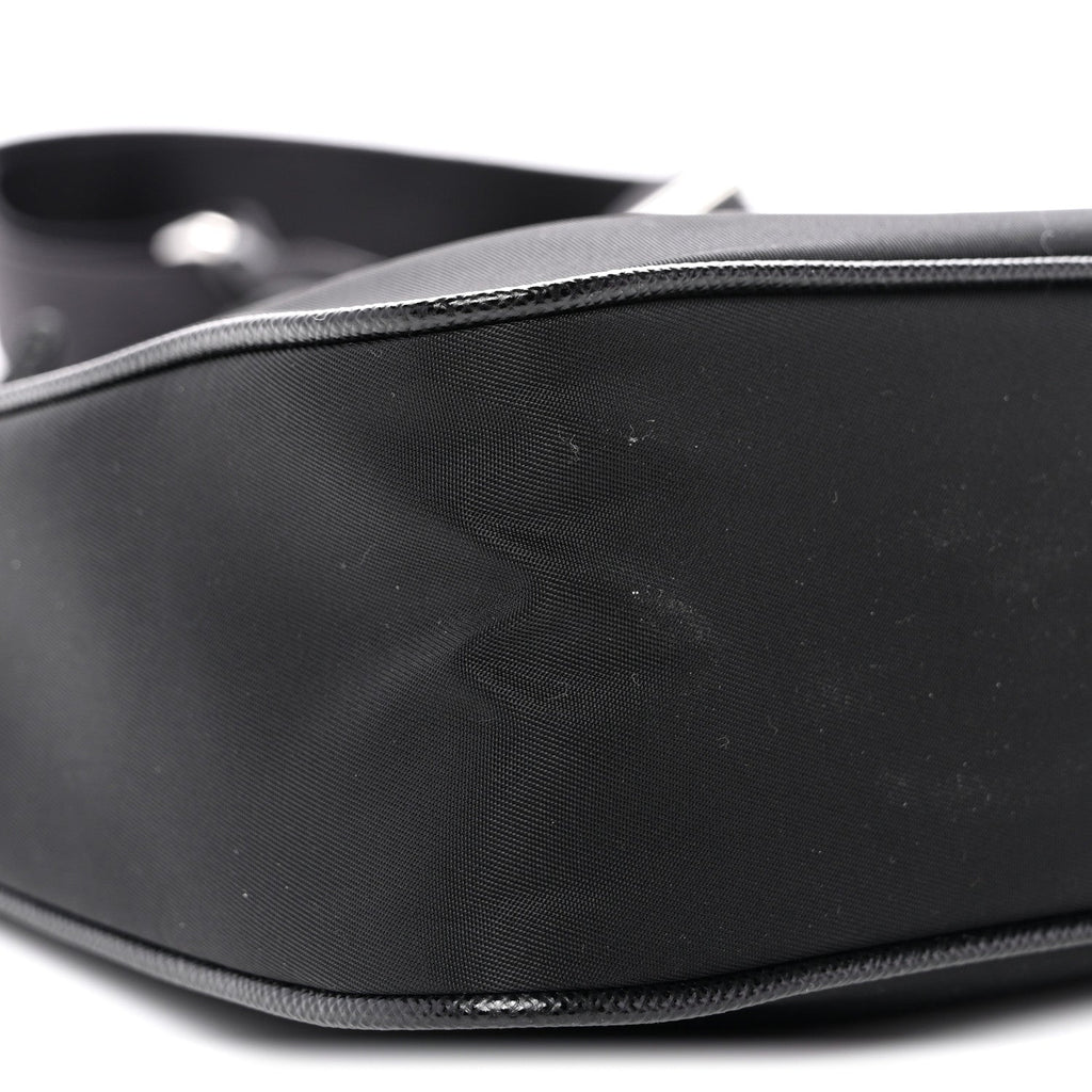 Re-Nylon Saffiano Re-Edition 2005 Shoulder Bag Black