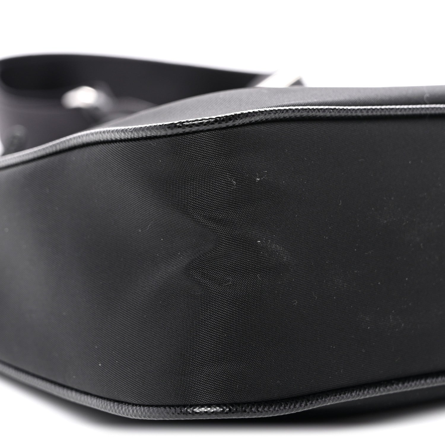 Re-Nylon Saffiano Re-Edition 2005 Shoulder Bag Black