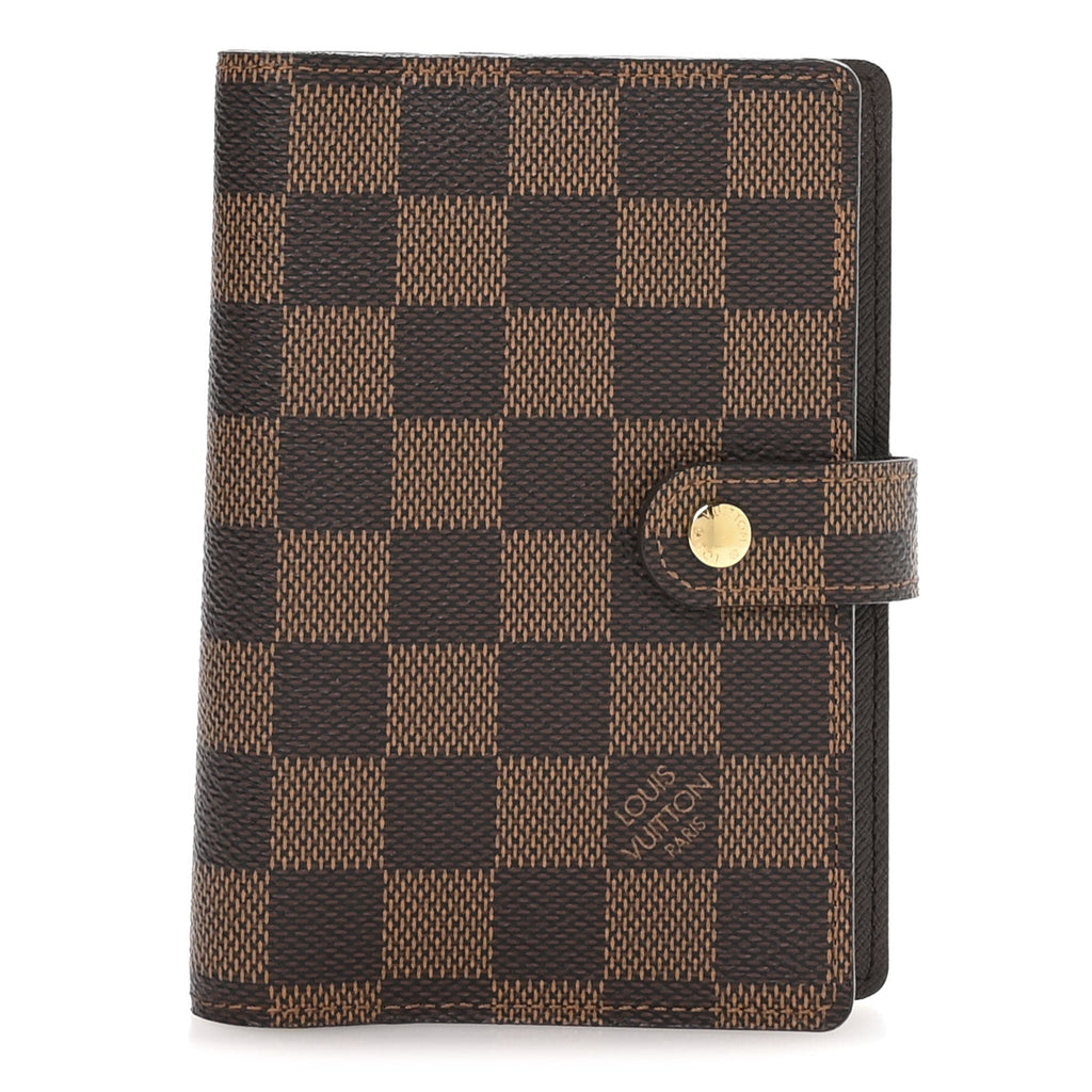 Damier Ebene Small Ring Agenda Cover