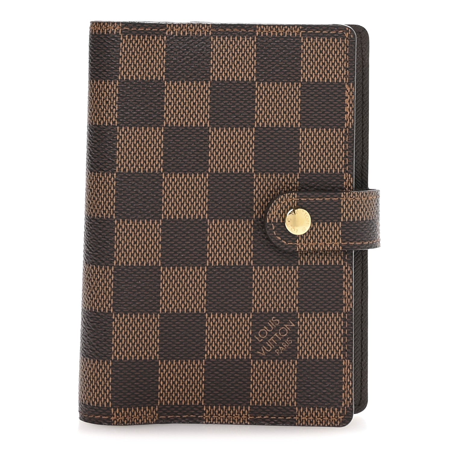 Damier Ebene Small Ring Agenda Cover