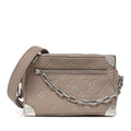 Taurillon Monogram Mini Soft Trunk Riverstone