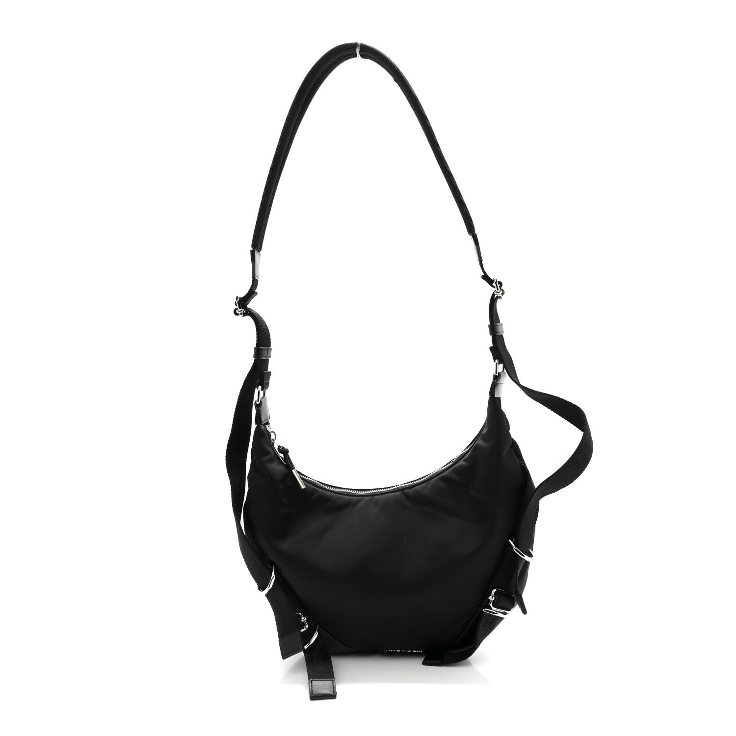 Nylon Voyou Crossbody Bag Black