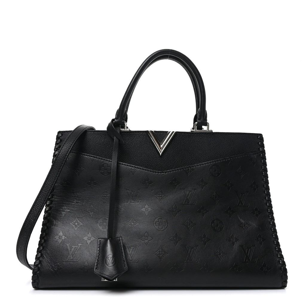 Monogram Cuir Plume Very Zipped Tote