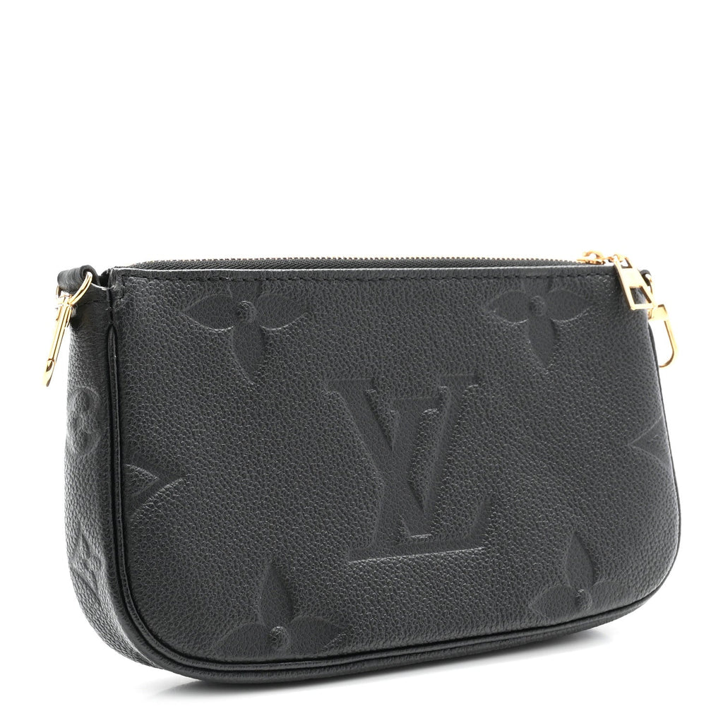 Empreinte Monogram Giant Multi Pochette Accessories Small Pochette Black