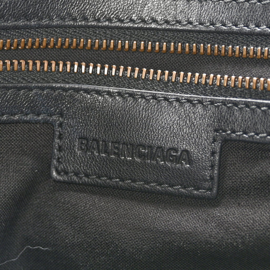 Arena Lambskin Classic Hardware Medium Le City Black