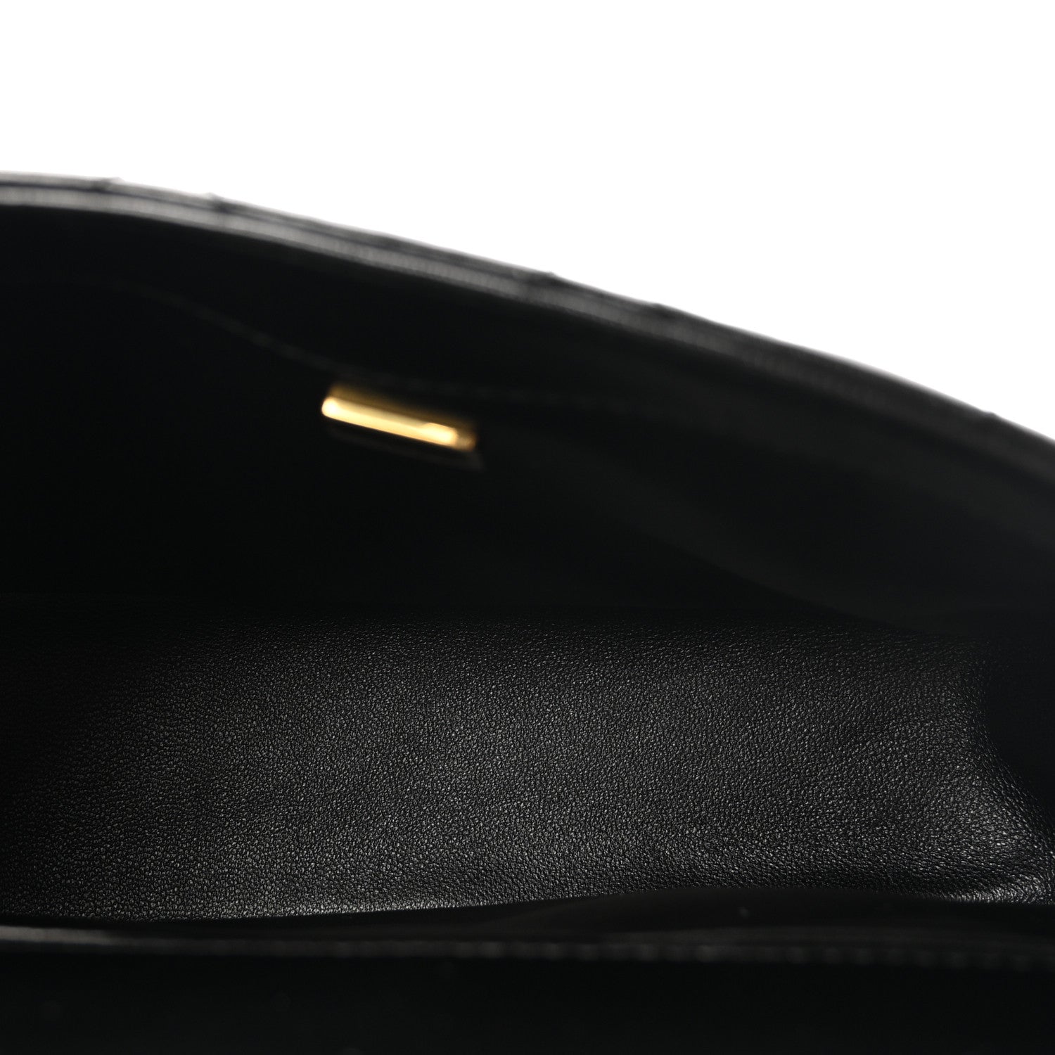 Shiny Lambskin Quilted Coco Trip Flap Bag Black