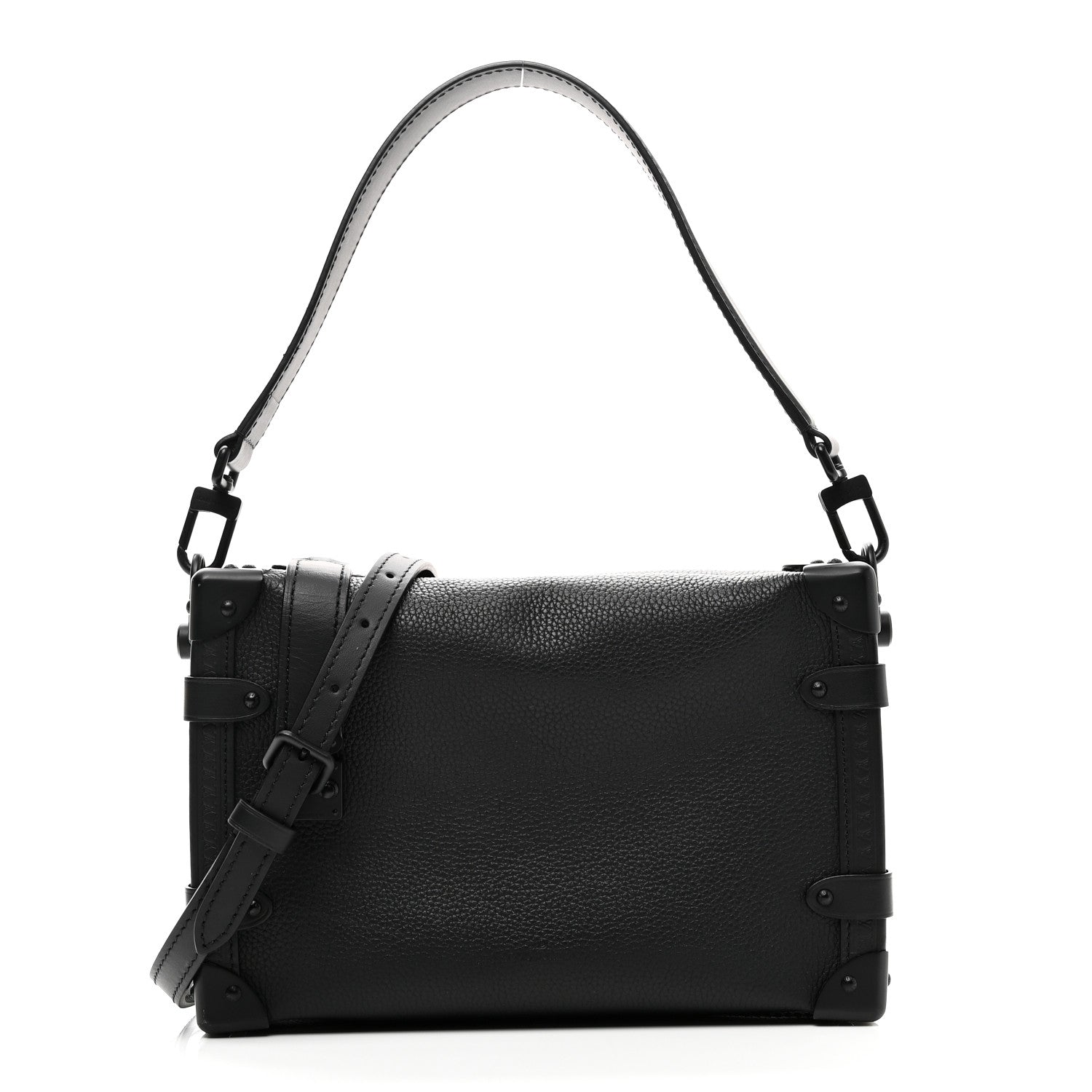 Calfskin Side Trunk MM All Black