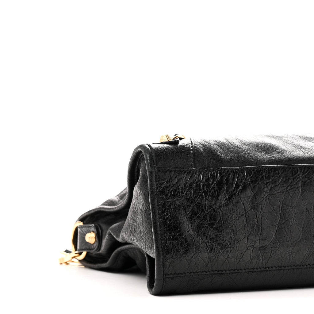 Agneau Giant 12 Gold Hardware City Black