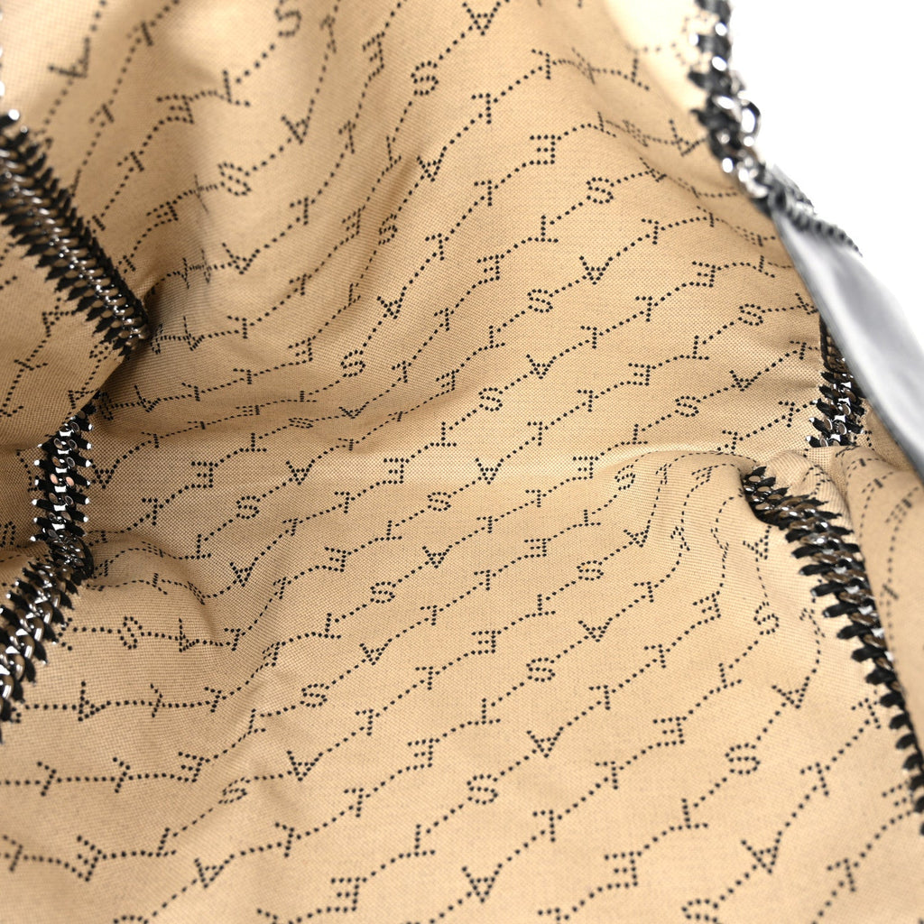 Alter Nappa Falabella Fine Chain Tote Black