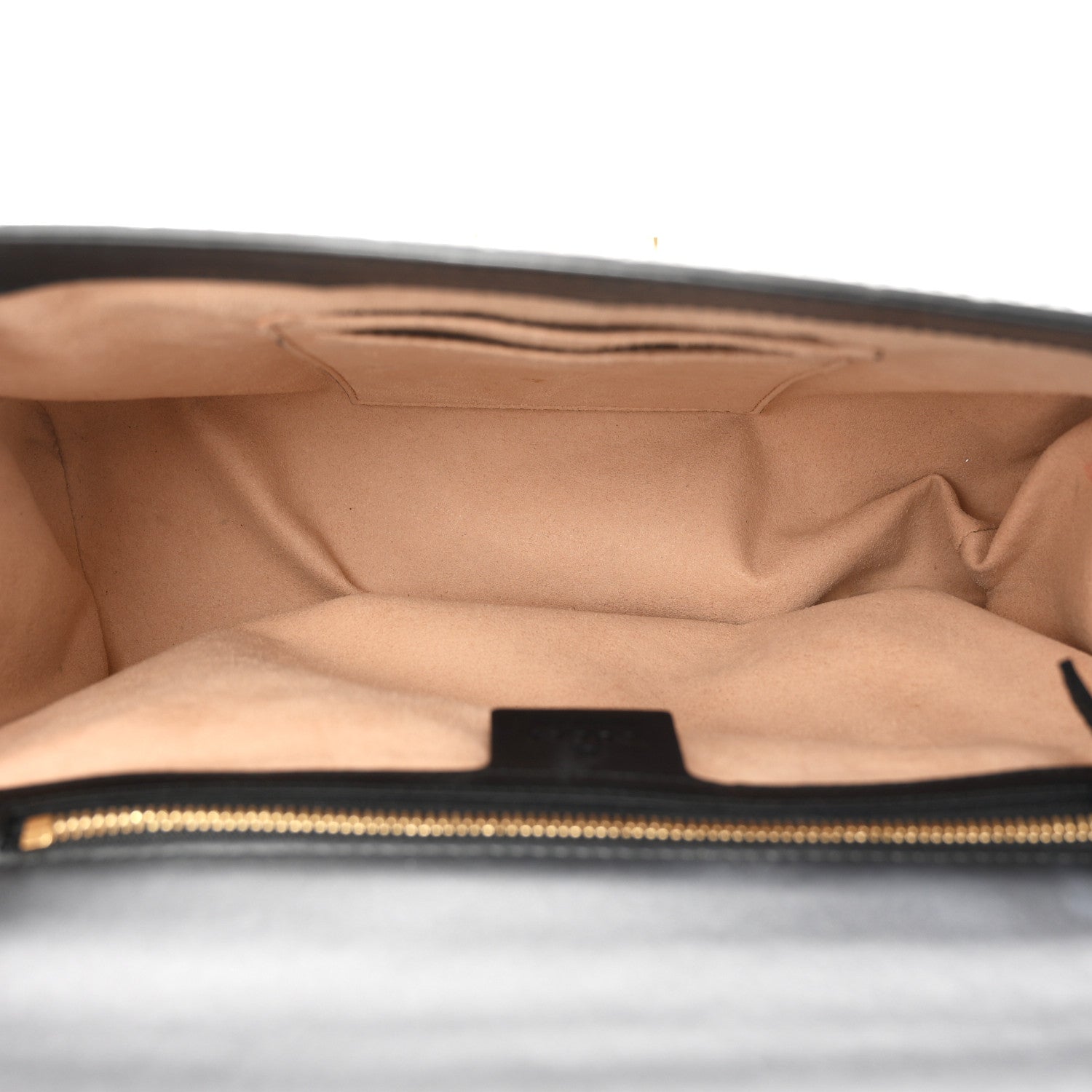 Guccissima Medium Padlock Shoulder Bag Black