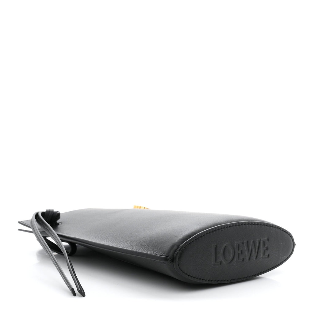 Smooth Calfskin Dice Pocket Black
