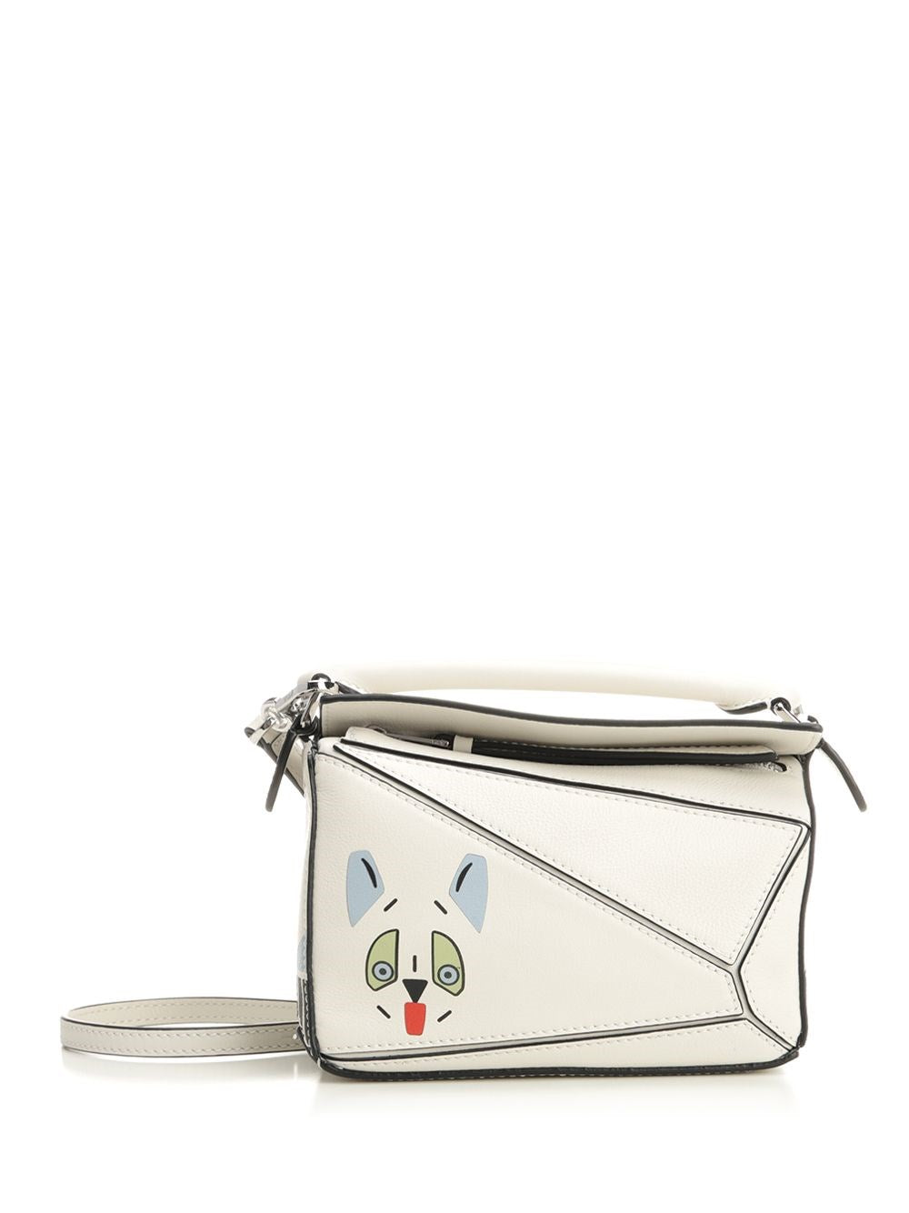 Loewe Women Mini "Puzzle Futurist Cat" Bag