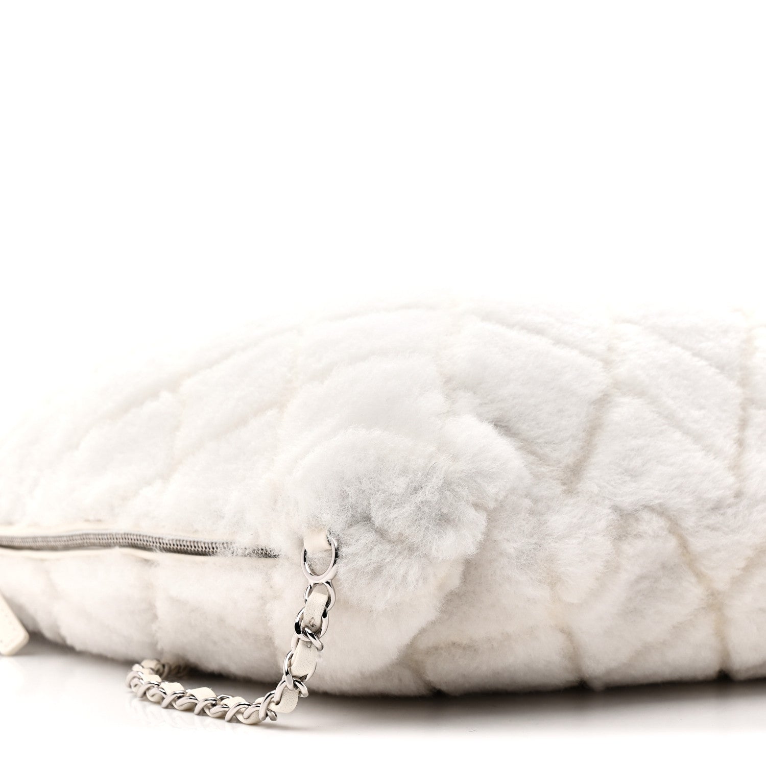 Shearling Coco Neige Backpack White