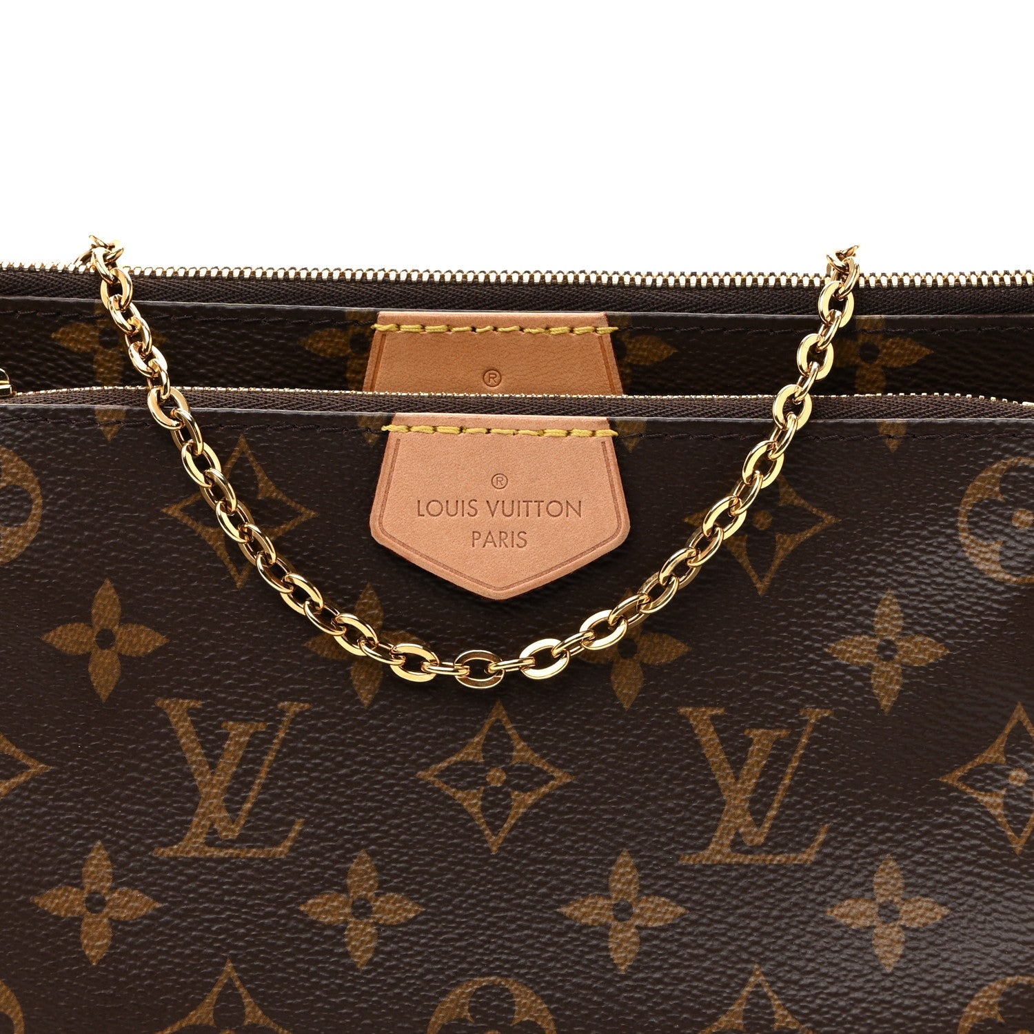 Monogram Multi Pochette Accessories Kaki Kaki