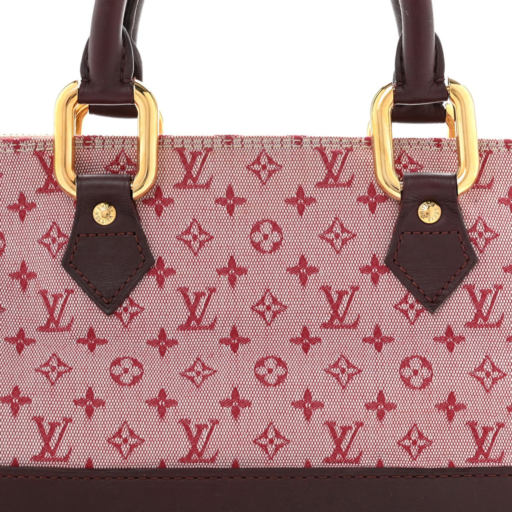 Mini Monogram Alma Long Cherry