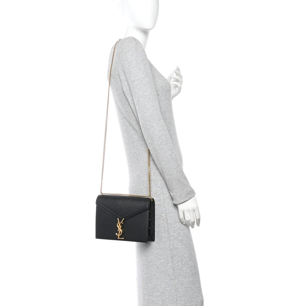 Grain De Poudre Monogram Cassandra Clasp Bag Black Rouge Legion
