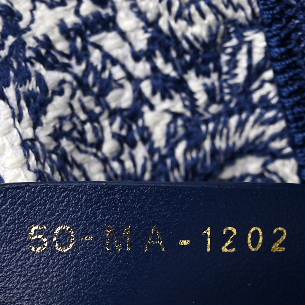 Canvas Embroidered Reve D'Infini Small Diorcamp Messenger  Blue