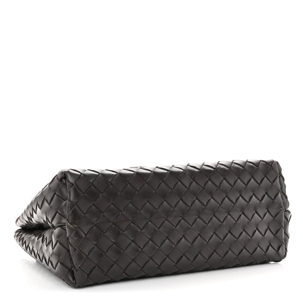 Nappa Intrecciato Medium Andiamo Shoulder Bag Fondant