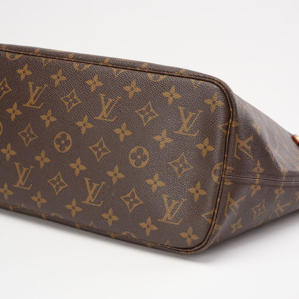 Louis Vuitton Monogram Neverfull MM Tote Bag 2014