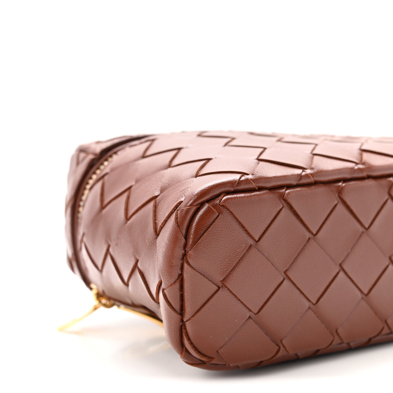 Nappa Intrecciato Bang Bang Vanity Case Sapele