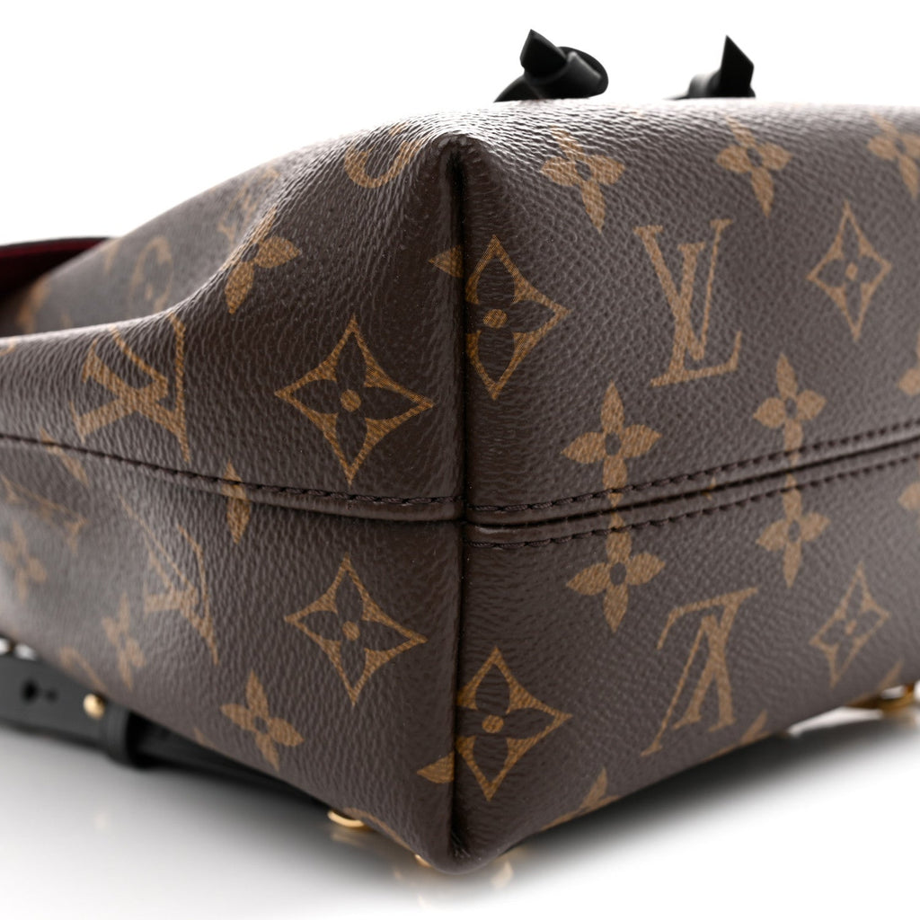 Monogram BB Montsouris NM Backpack Black