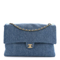 Denim Souplissimo Maxi Flap Blue