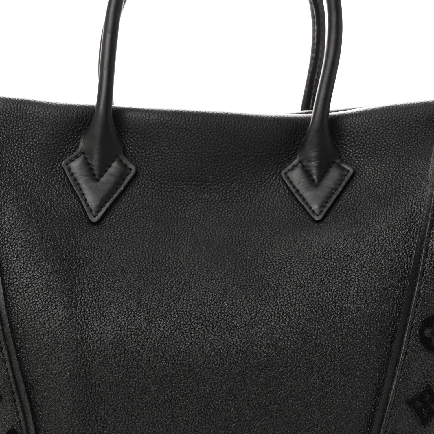 Veau Cachemire Tote W PM Black