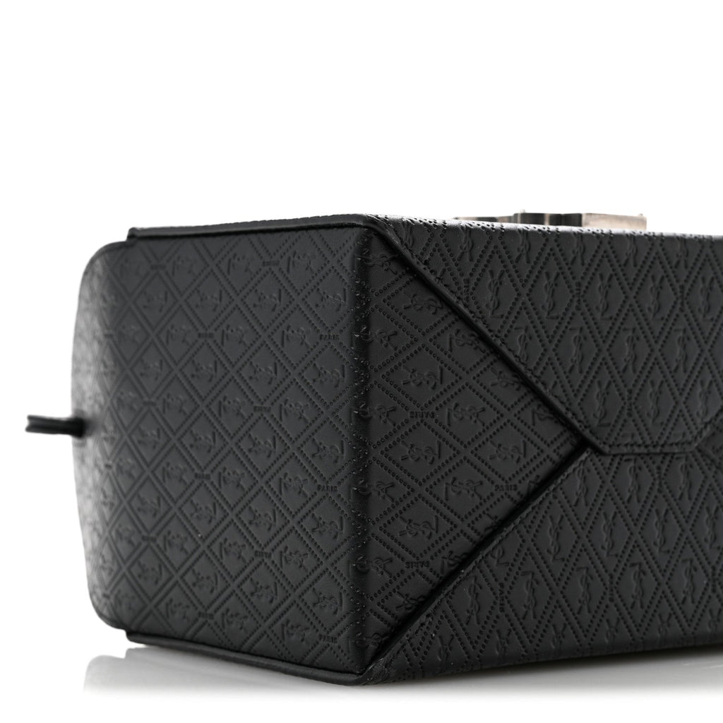 Calfskin Monogram Take Away Box Black