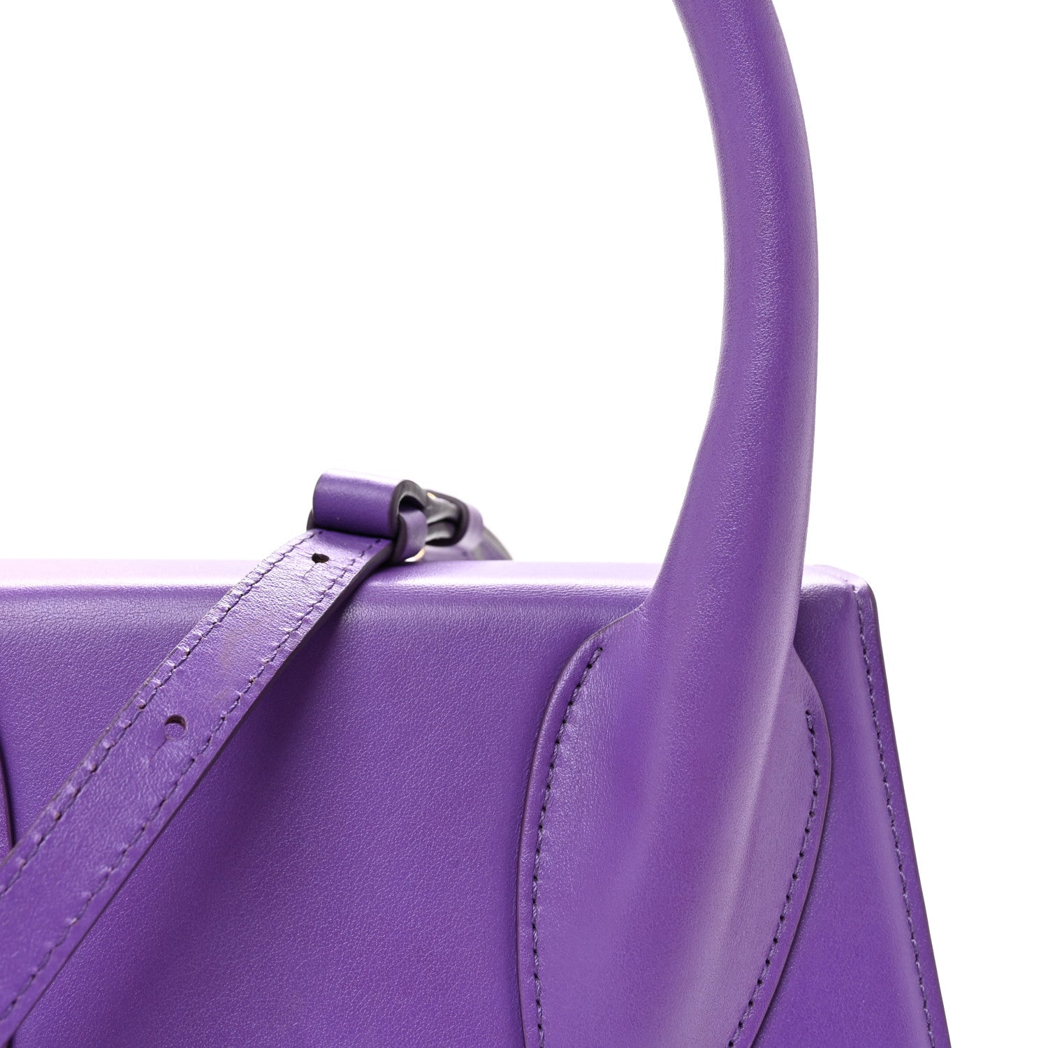 Smooth Calfskin Le Grand Chiquito Purple