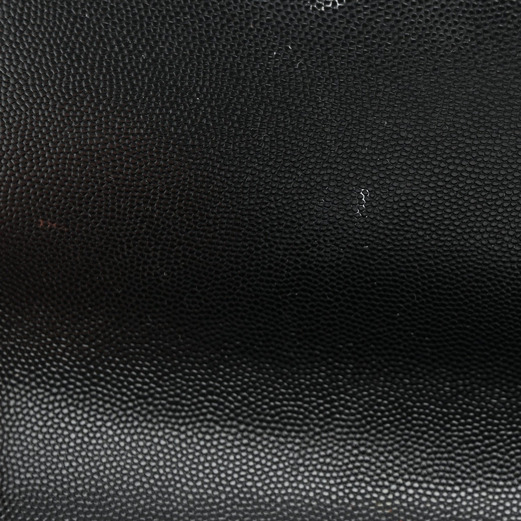 Grain De Poudre Monogram Cassandre Clutch Black