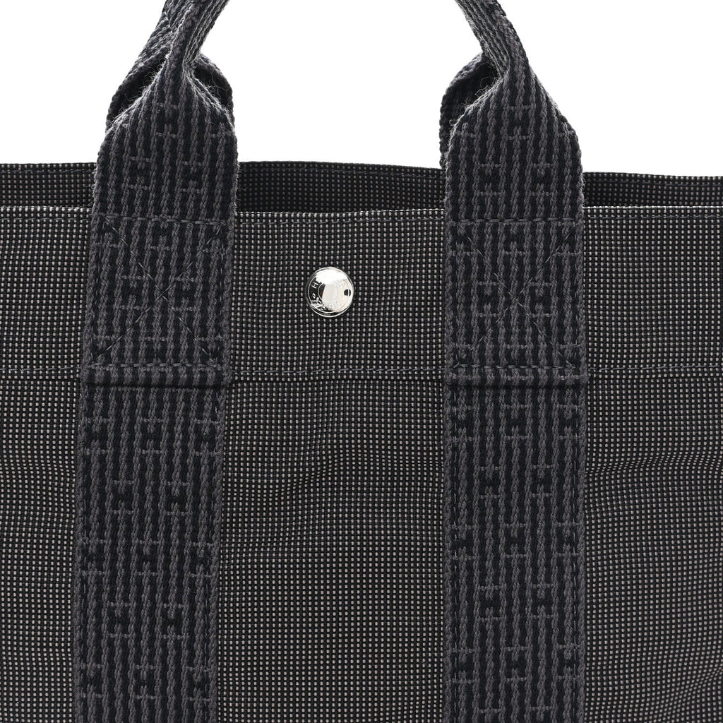 Canvas Herline PM Tote Grey