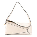 Calfskin Puzzle Hobo White