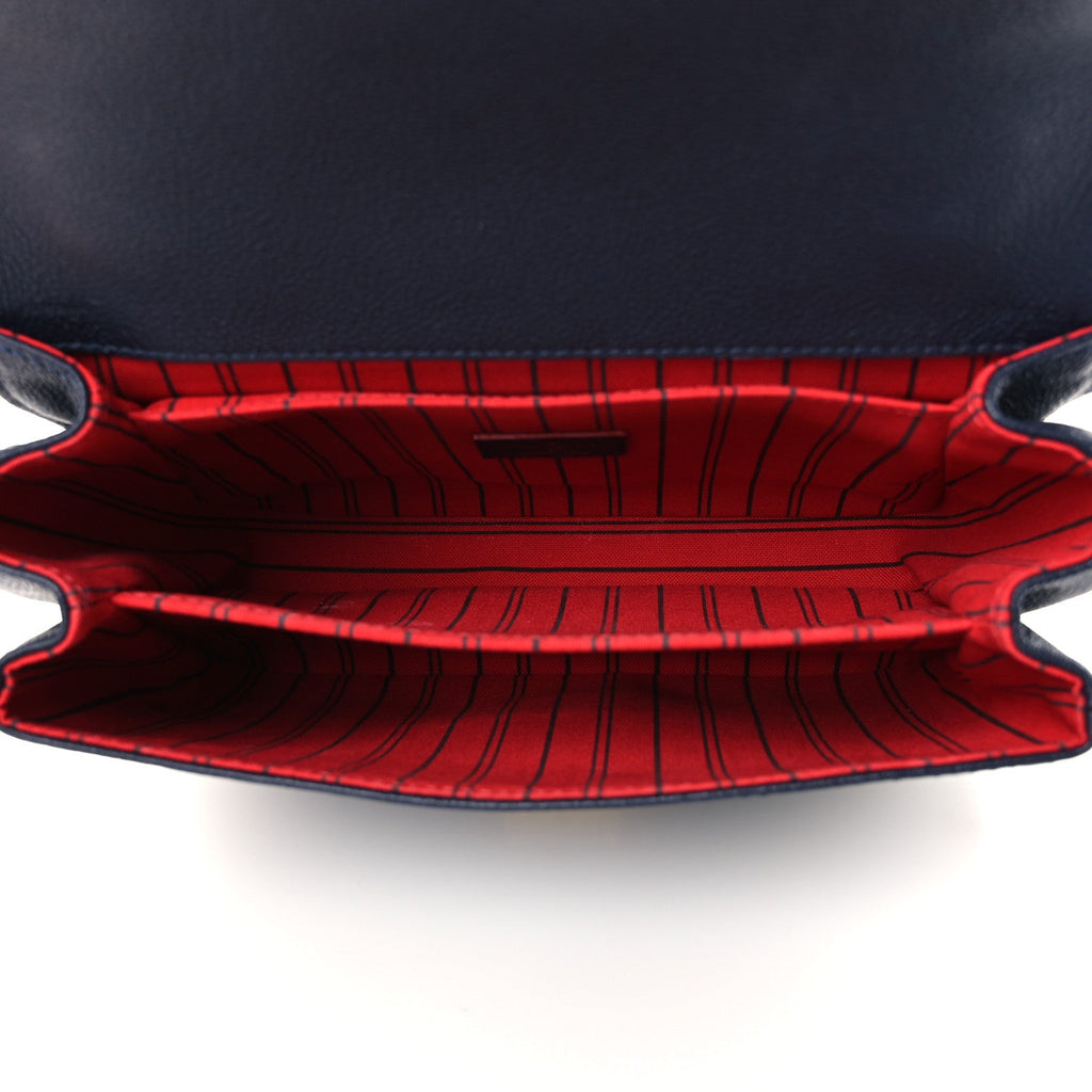 Empreinte Pochette Metis Marine Rouge