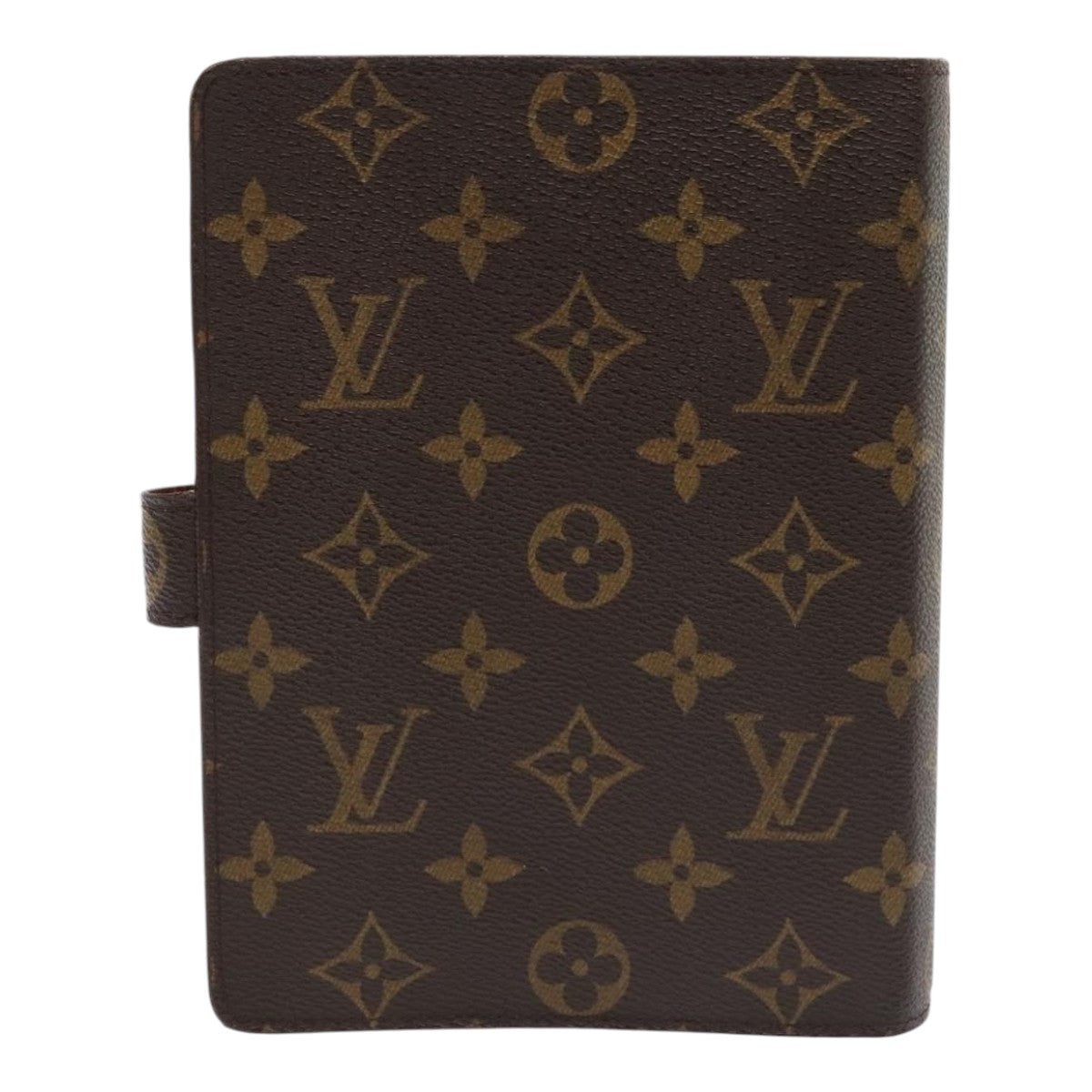 Louis Vuitton Agenda Cover Brown Canvas Wallet  (Authentic  )