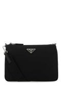 Prada Men Black Re-Nylon Crossbody Bag