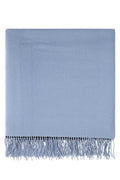 Prada Unisex Powder Blue Cashmere Blanket