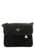 Prada Men Black Re-Nylon Crossbody Bag
