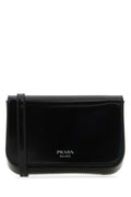 Prada Men Black Leather Crossbody Bag