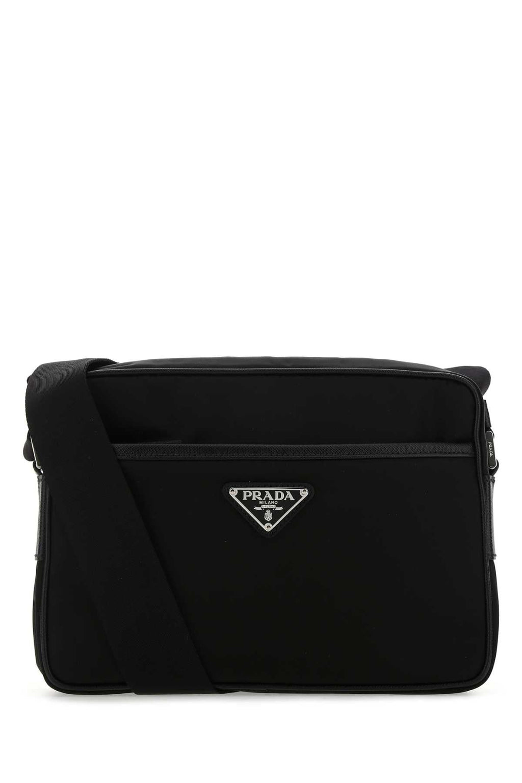 Prada Men Black Re-Nylon Crossbody Bag